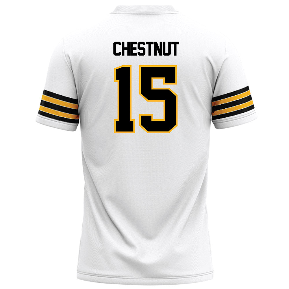 Towson - NCAA Football : Seth Chestnut - White Jersey-1