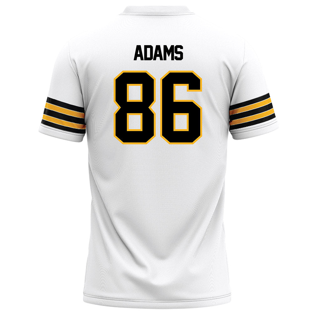 Towson - NCAA Football : Benny Adams - White Jersey-1