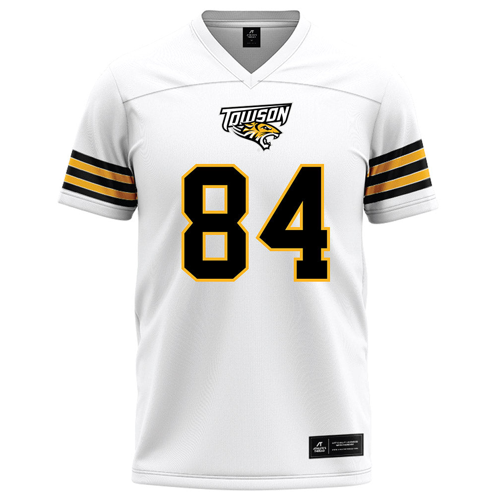 Towson - NCAA Football : Julius Dorsey - White Jersey-0