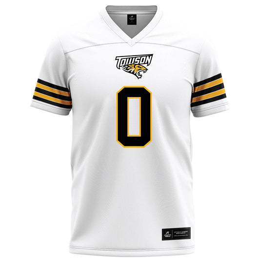 Towson - NCAA Football : Ben Kumpon - White Jersey-0