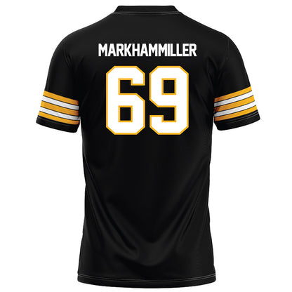 Towson - NCAA Football : Ian Markham-Miller - Black Jersey