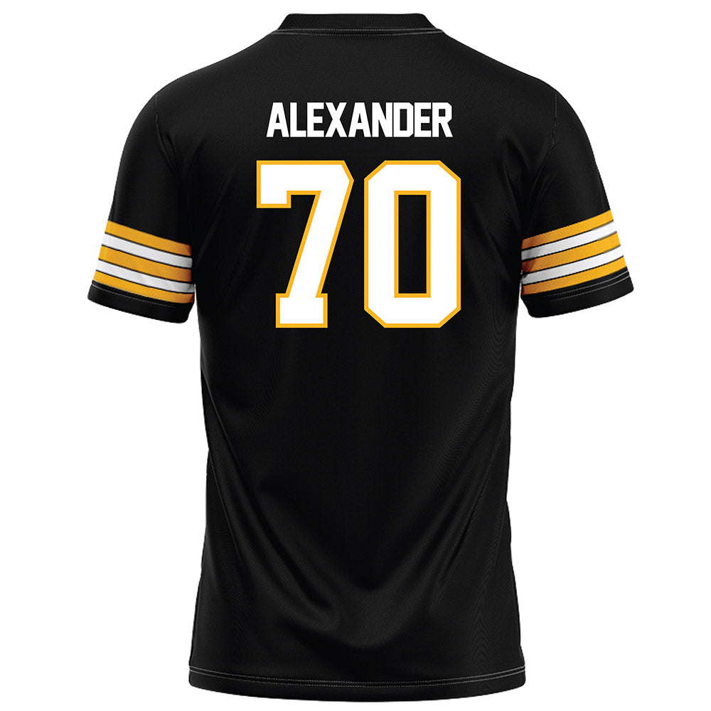 Towson - NCAA Football : TKhi Alexander - Black Jersey-1
