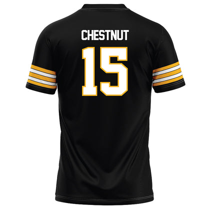 Towson - NCAA Football : Seth Chestnut - Black Jersey-1