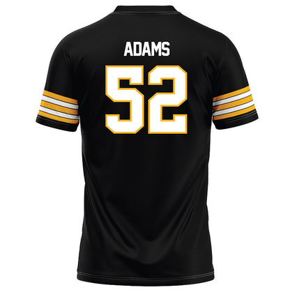 Towson - NCAA Football : RJ Adams - Black Jersey-1