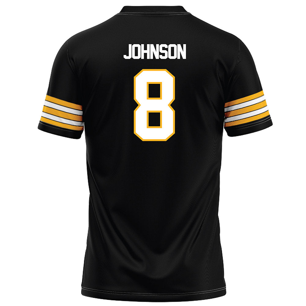 Towson - NCAA Football : Jaydyn Johnson - Black Jersey-1