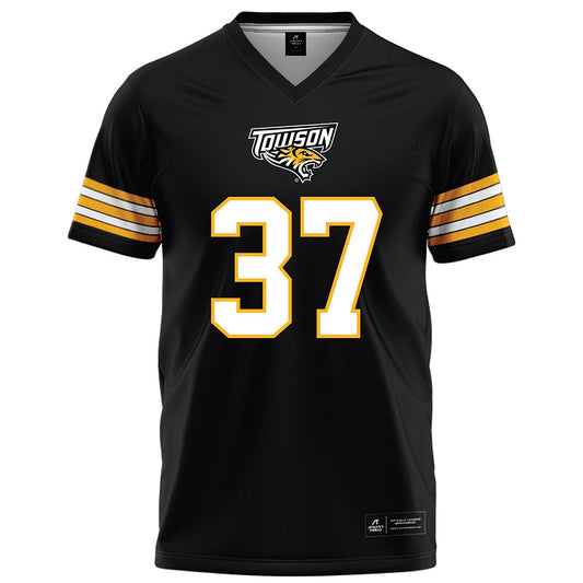 Towson - NCAA Football : Jai Nettles - Black Jersey-0