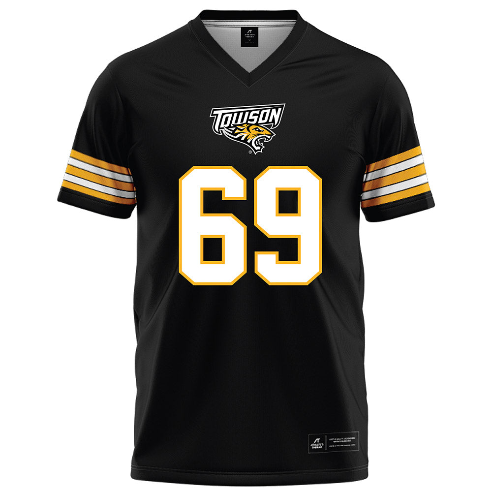 Towson - NCAA Football : Ian Markham-Miller - Black Jersey