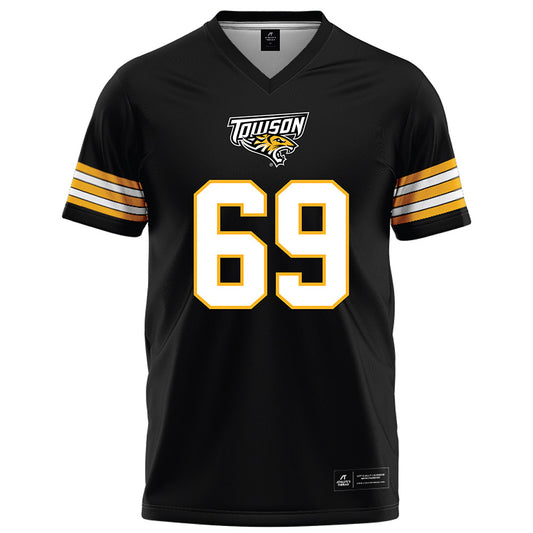 Towson - NCAA Football : Ian Markham-Miller - Black Jersey