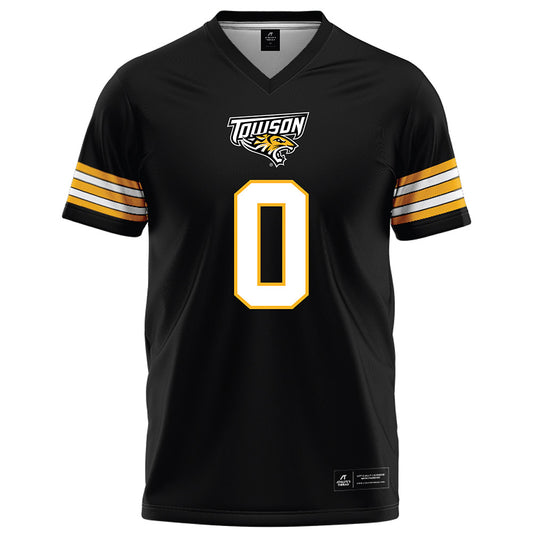 Towson - NCAA Football : Ben Kumpon - Black Jersey-0