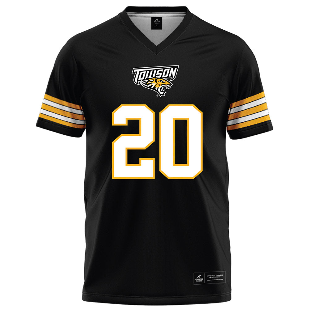 Towson - NCAA Football : Trey Engram - Black Jersey