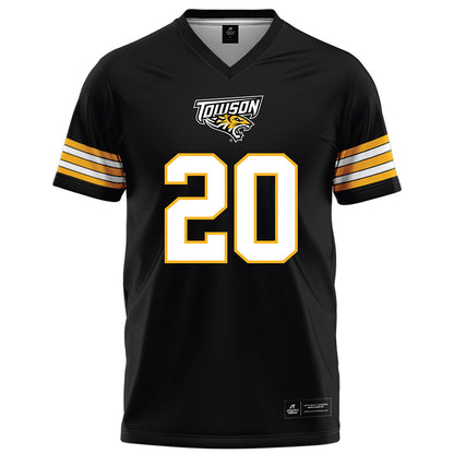 Towson - NCAA Football : Trey Engram - Black Jersey