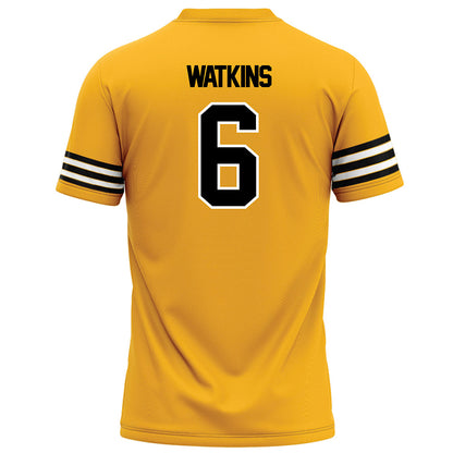 Towson - NCAA Football : Winston Watkins - Gold Jersey