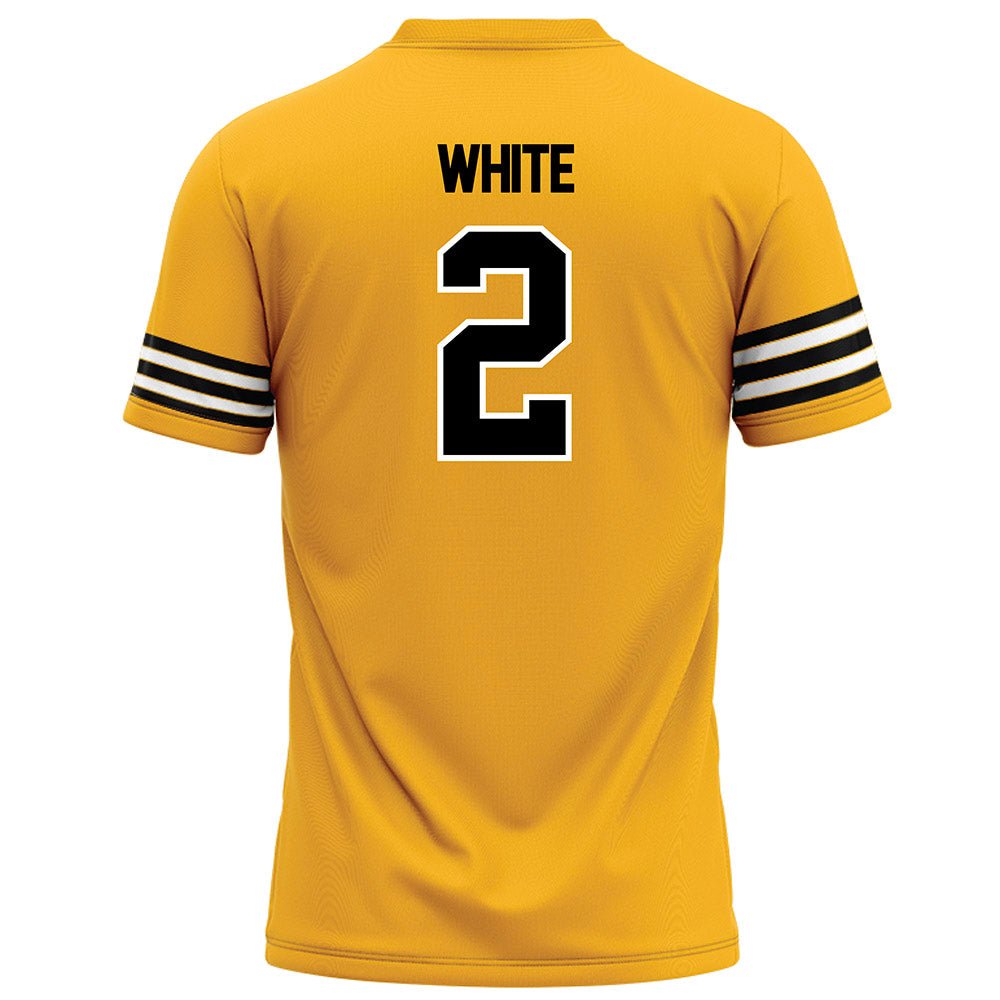 Towson - NCAA Football : Kaden White - Gold Jersey-1