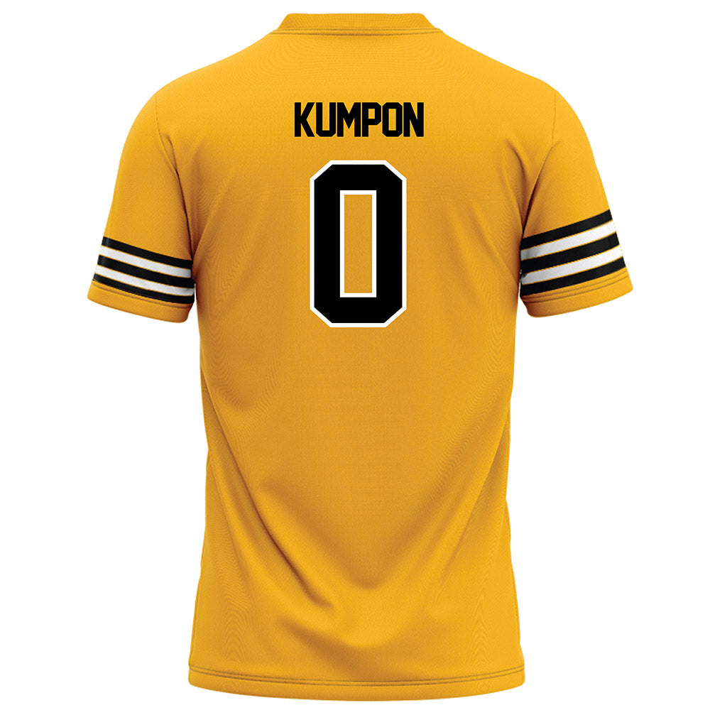 Towson - NCAA Football : Ben Kumpon - Gold Jersey-1
