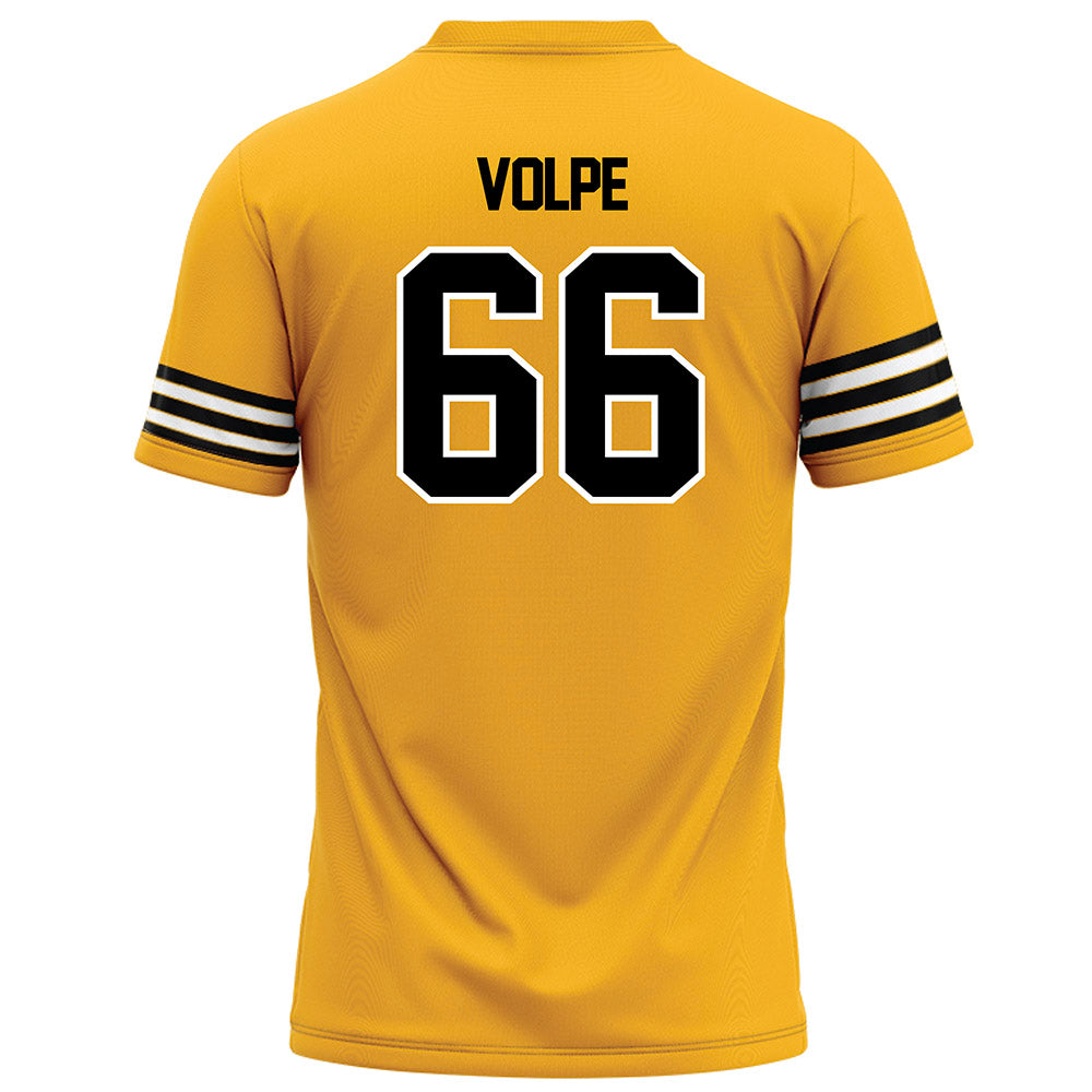 Towson - NCAA Football : Dan Volpe - Gold Jersey-1