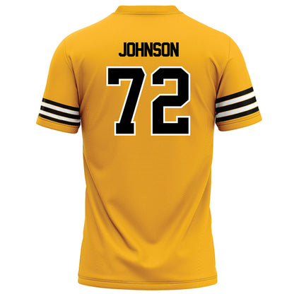 Towson - NCAA Football : Aidan Johnson - Gold Jersey-1