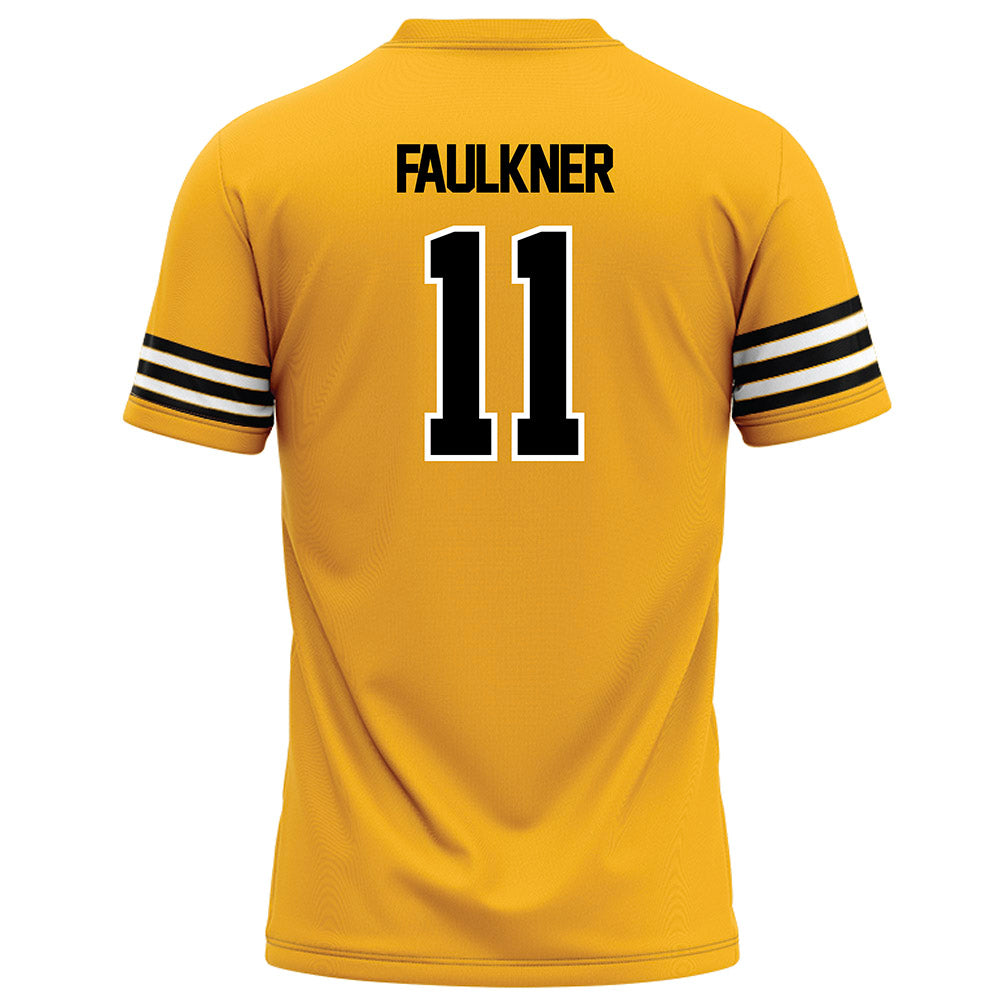 Towson - NCAA Football : Peyton Faulkner - Gold Jersey-1