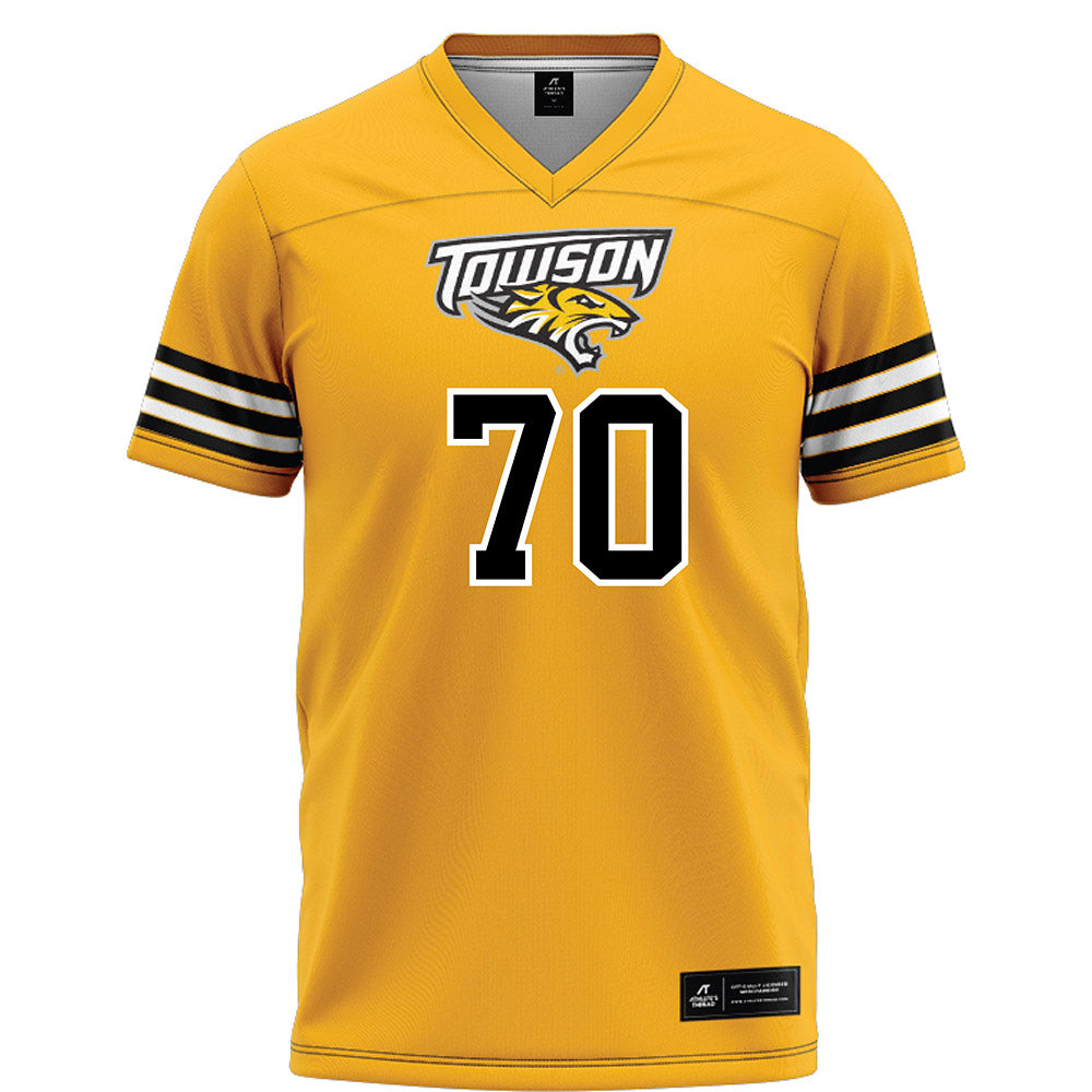 Towson - NCAA Football : TKhi Alexander - Gold Jersey-0