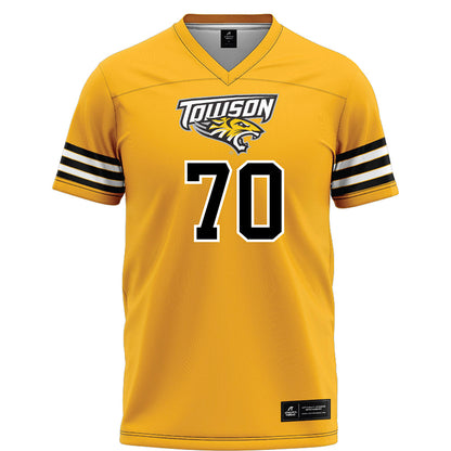 Towson - NCAA Football : TKhi Alexander - Gold Jersey-0