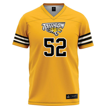 Towson - NCAA Football : RJ Adams - Gold Jersey-0
