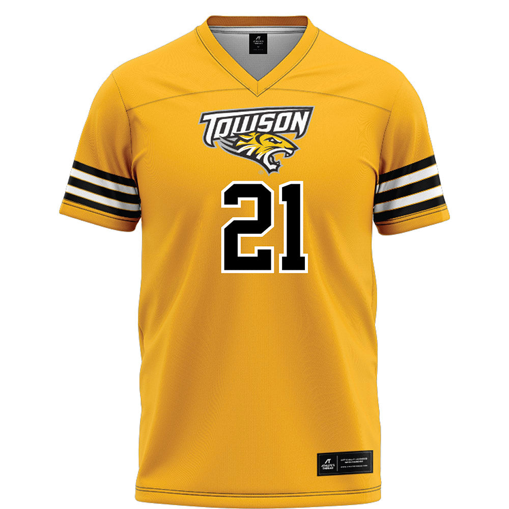 Towson - NCAA Football : Kyron Grayson - Gold Jersey-0