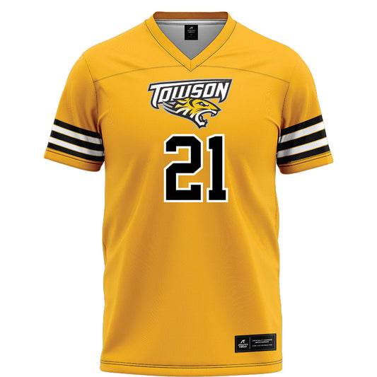Towson - NCAA Football : Kyron Grayson - Gold Jersey-0
