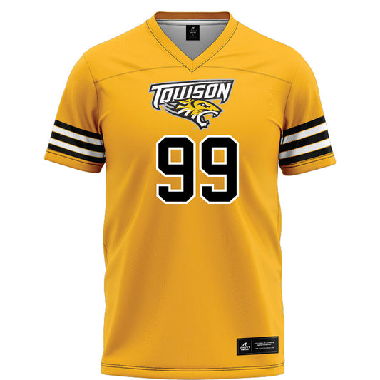 Towson - NCAA Football : Zachary Philpott - Gold Jersey-0