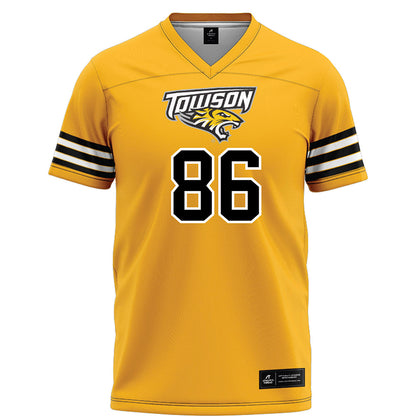 Towson - NCAA Football : Benny Adams - Gold Jersey-0