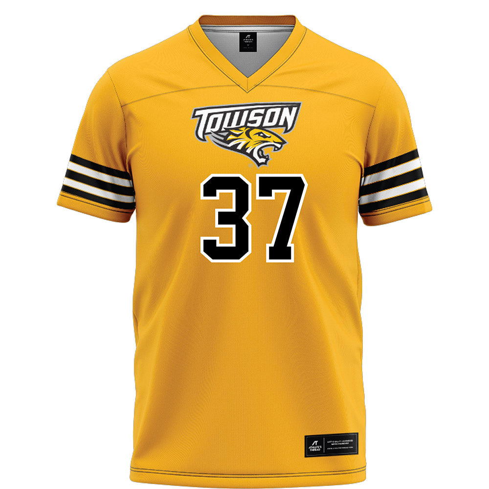 Towson - NCAA Football : Jai Nettles - Gold Jersey-0