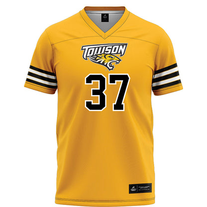 Towson - NCAA Football : Jai Nettles - Gold Jersey-0
