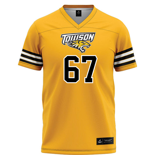 Towson - NCAA Football : Chase Dorsey - Gold Jersey-0
