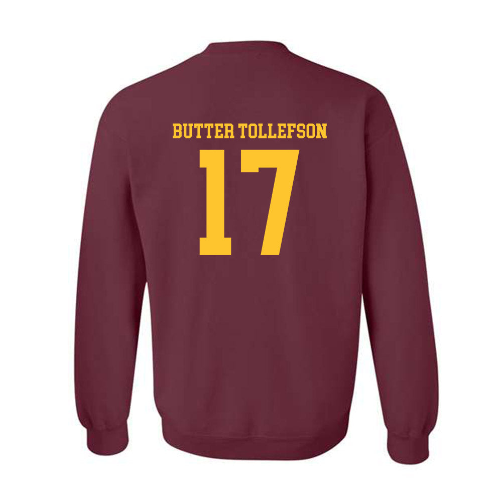 Arizona State - NCAA Football : Michael "Butter" Tollefson - Classic Shersey Crewneck Sweatshirt-1