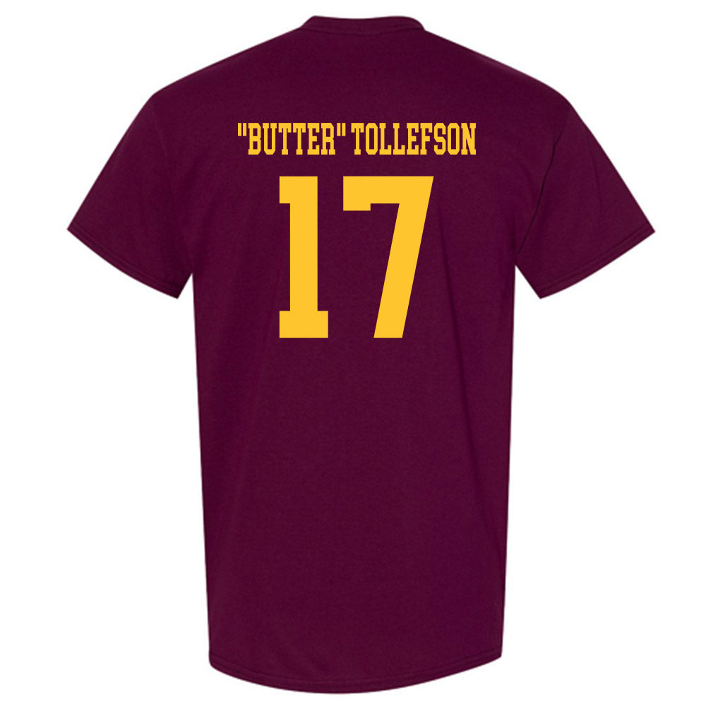 Arizona State - NCAA Football : Michael "Butter" Tollefson - Classic Shersey T-Shirt-1
