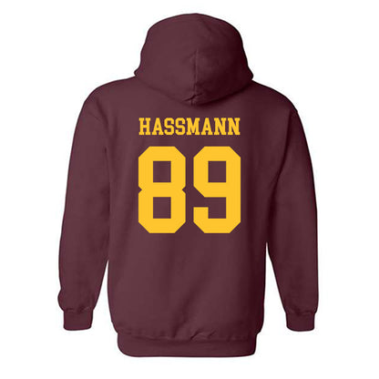 Arizona State - NCAA Football : Harry Hassmann - Classic Shersey Hooded Sweatshirt-1