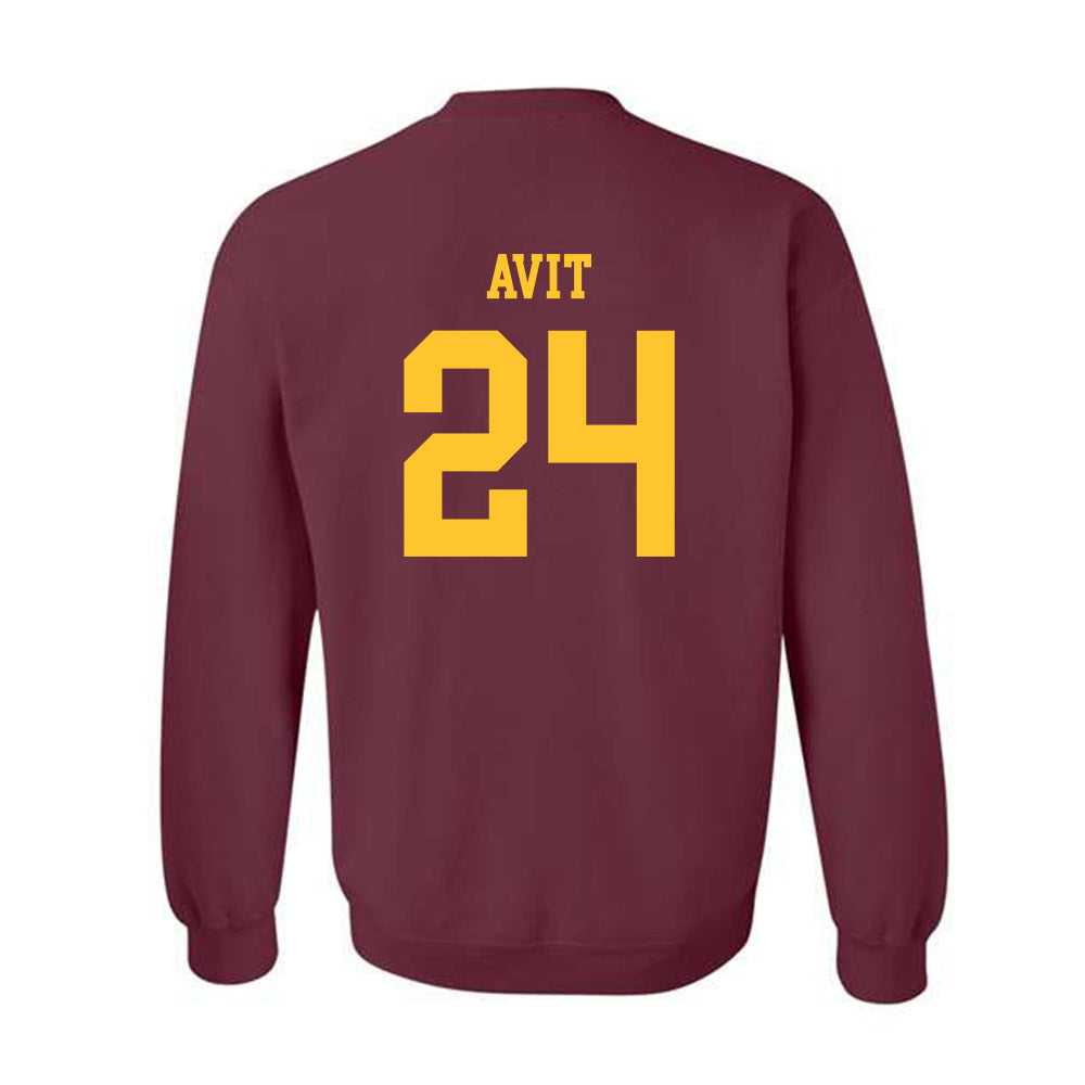 Arizona State - NCAA Football : David Avit - Classic Shersey Crewneck Sweatshirt-1
