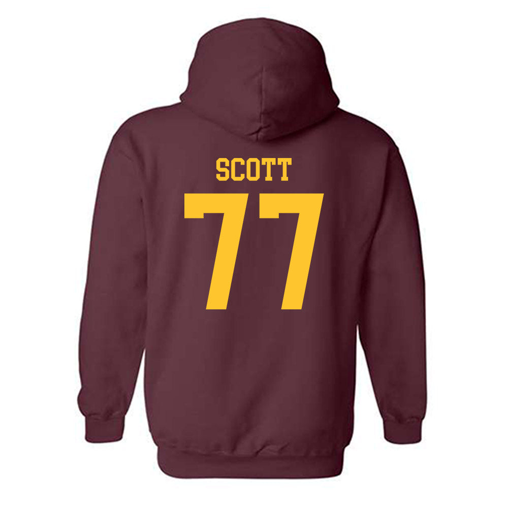 Arizona State - NCAA Football : Kyle Scott - Classic Shersey Hooded Sweatshirt-1