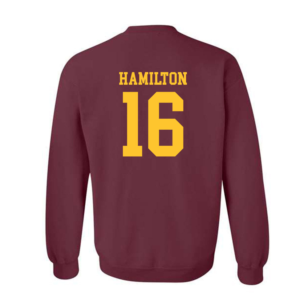 Arizona State - NCAA Football : Jaren Hamilton - Classic Shersey Crewneck Sweatshirt-1
