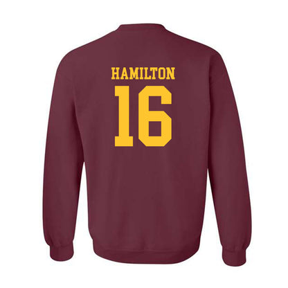 Arizona State - NCAA Football : Jaren Hamilton - Classic Shersey Crewneck Sweatshirt-1