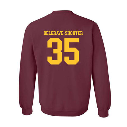 Arizona State - NCAA Football : Antoine Belgrave-Shorter - Classic Shersey Crewneck Sweatshirt-1