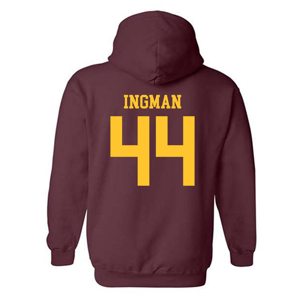 Arizona State - NCAA Football : Kristian Ingman - Classic Shersey Hooded Sweatshirt-1
