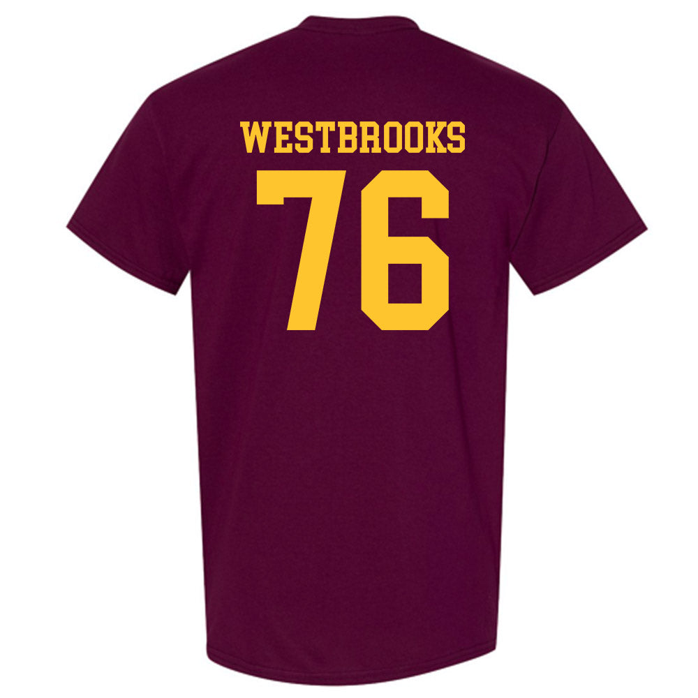 Arizona State - NCAA Football : Champ Westbrooks - Classic Shersey T-Shirt-1