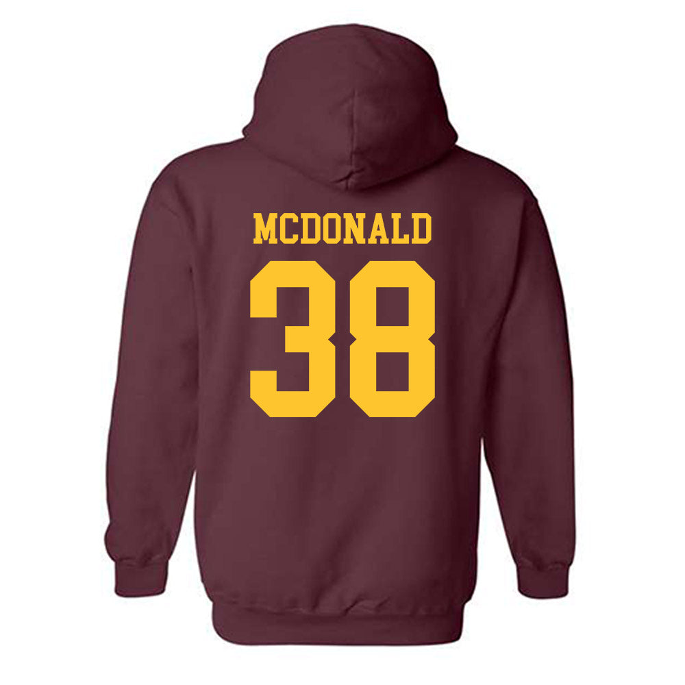 Arizona State - NCAA Football : Kyan McDonald - Classic Shersey Hooded Sweatshirt