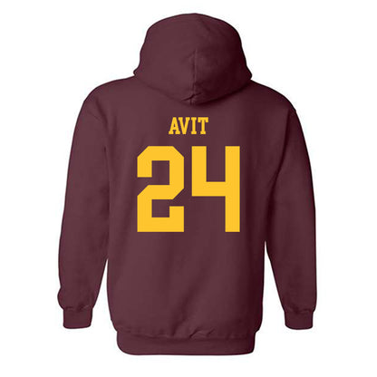 Arizona State - NCAA Football : David Avit - Classic Shersey Hooded Sweatshirt-1