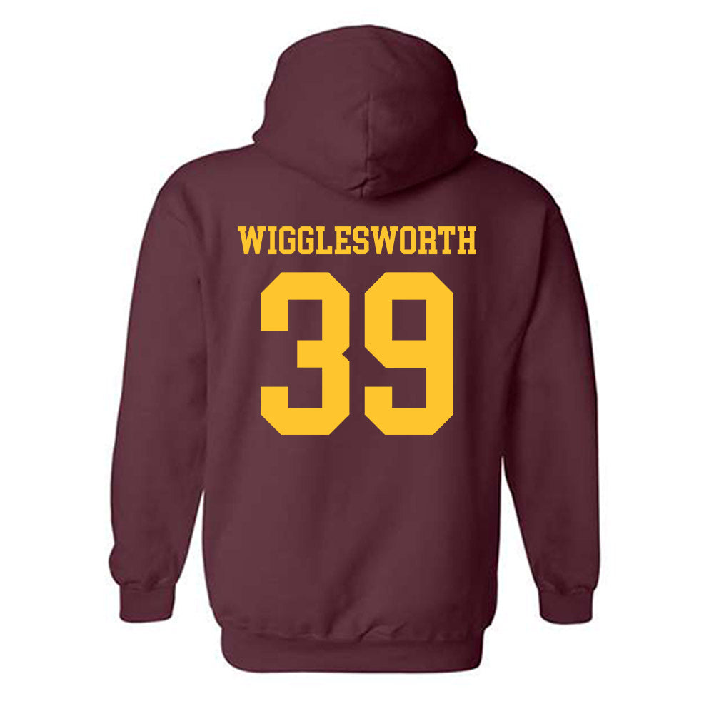 Arizona State - NCAA Football : Tyler Wigglesworth - Classic Shersey Hooded Sweatshirt-1