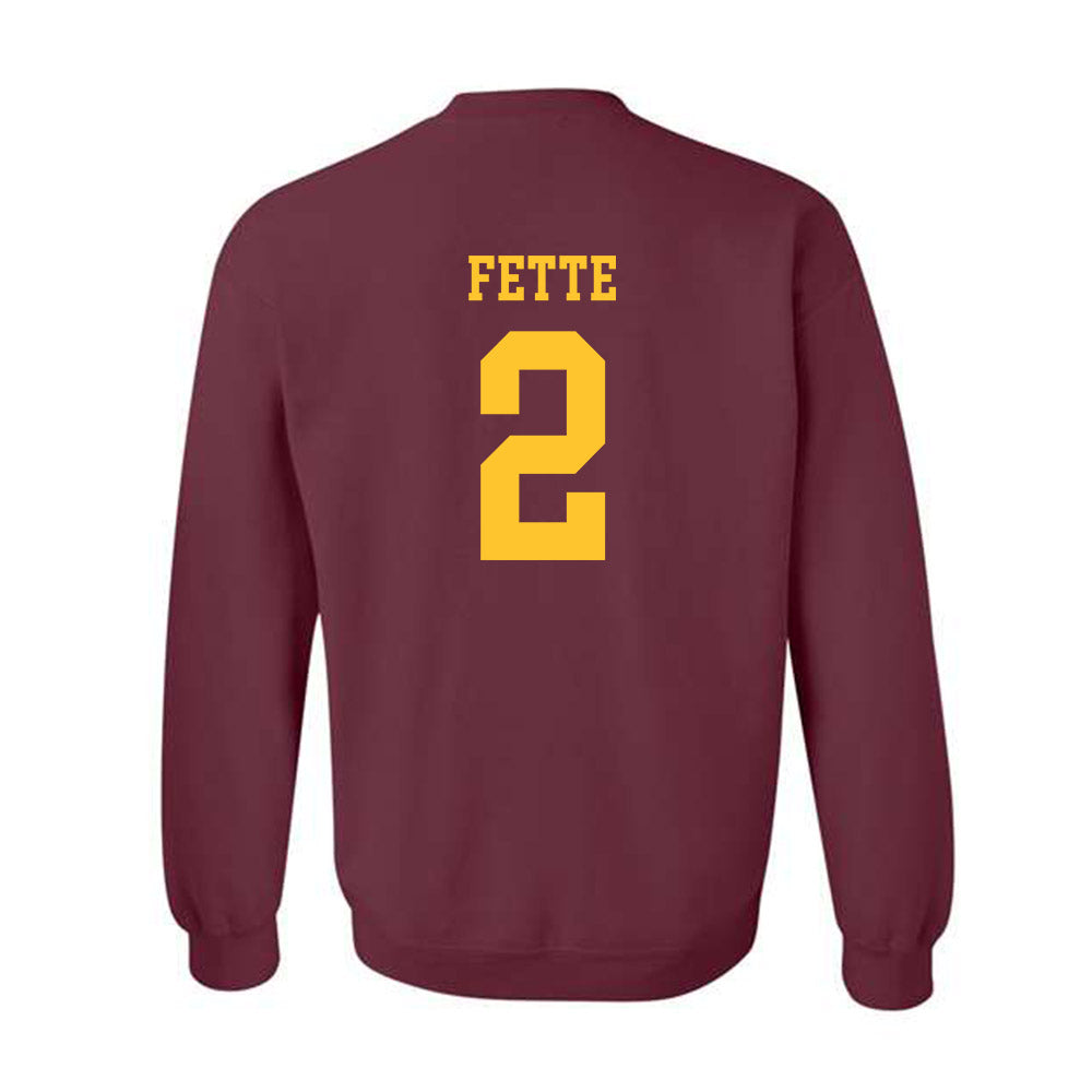 Arizona State - NCAA Football : Jake Fette - Classic Shersey Crewneck Sweatshirt-1