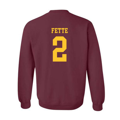 Arizona State - NCAA Football : Jake Fette - Classic Shersey Crewneck Sweatshirt-1