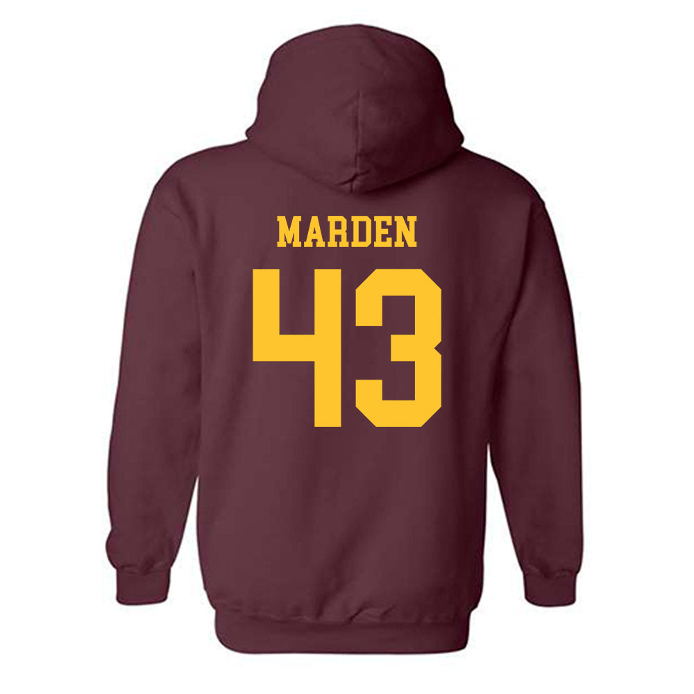 Arizona State - NCAA Football : Mason Marden - Classic Shersey Hooded Sweatshirt-1