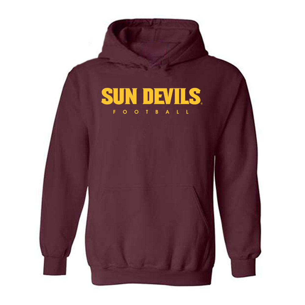 Arizona State - NCAA Football : Harry Hassmann - Classic Shersey Hooded Sweatshirt-0
