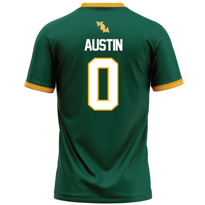 William & Mary - NCAA Football : Kai Austin - Green Football Jersey-1