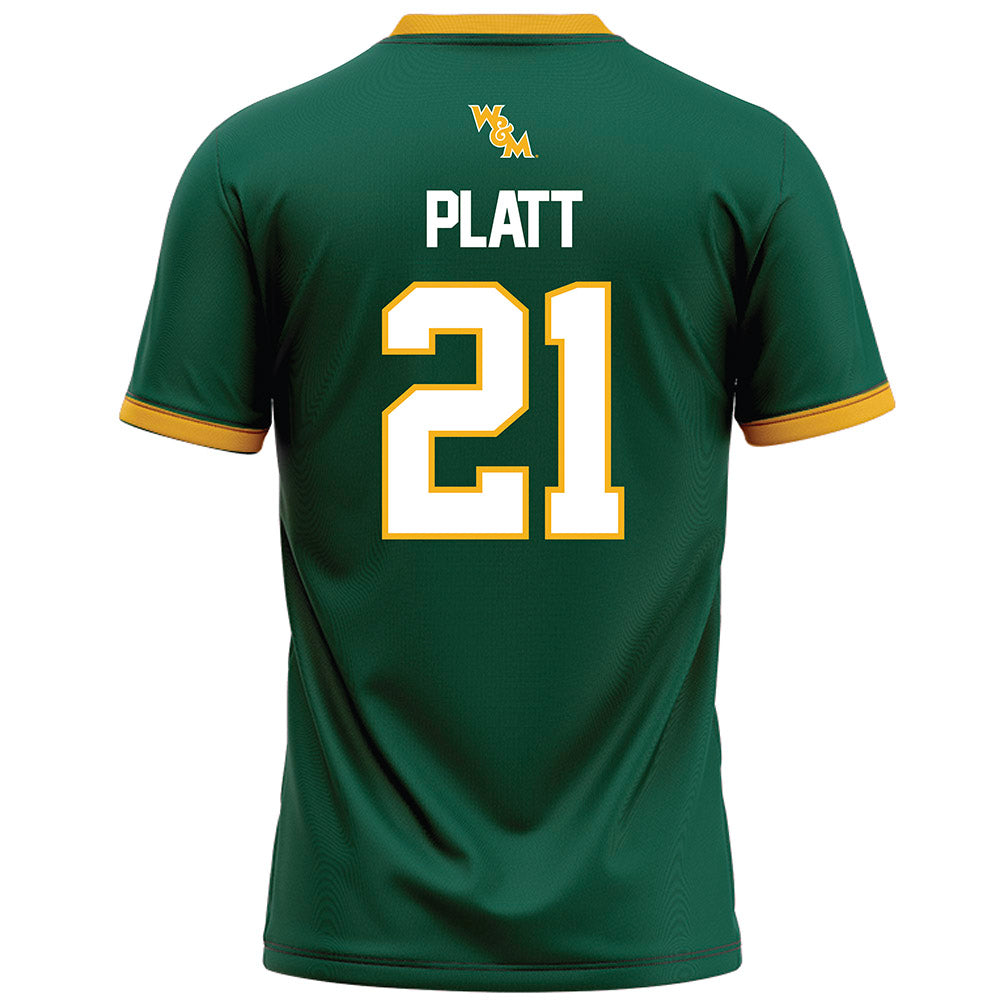 William & Mary - NCAA Football : Jayden Platt - Football Jersey-1